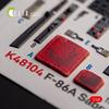 Reskit Интерьерная 3D-наклейка Прозрачная пластиковая модель-наклейка RSKK48104 1/48 F-86A (для Prop!)