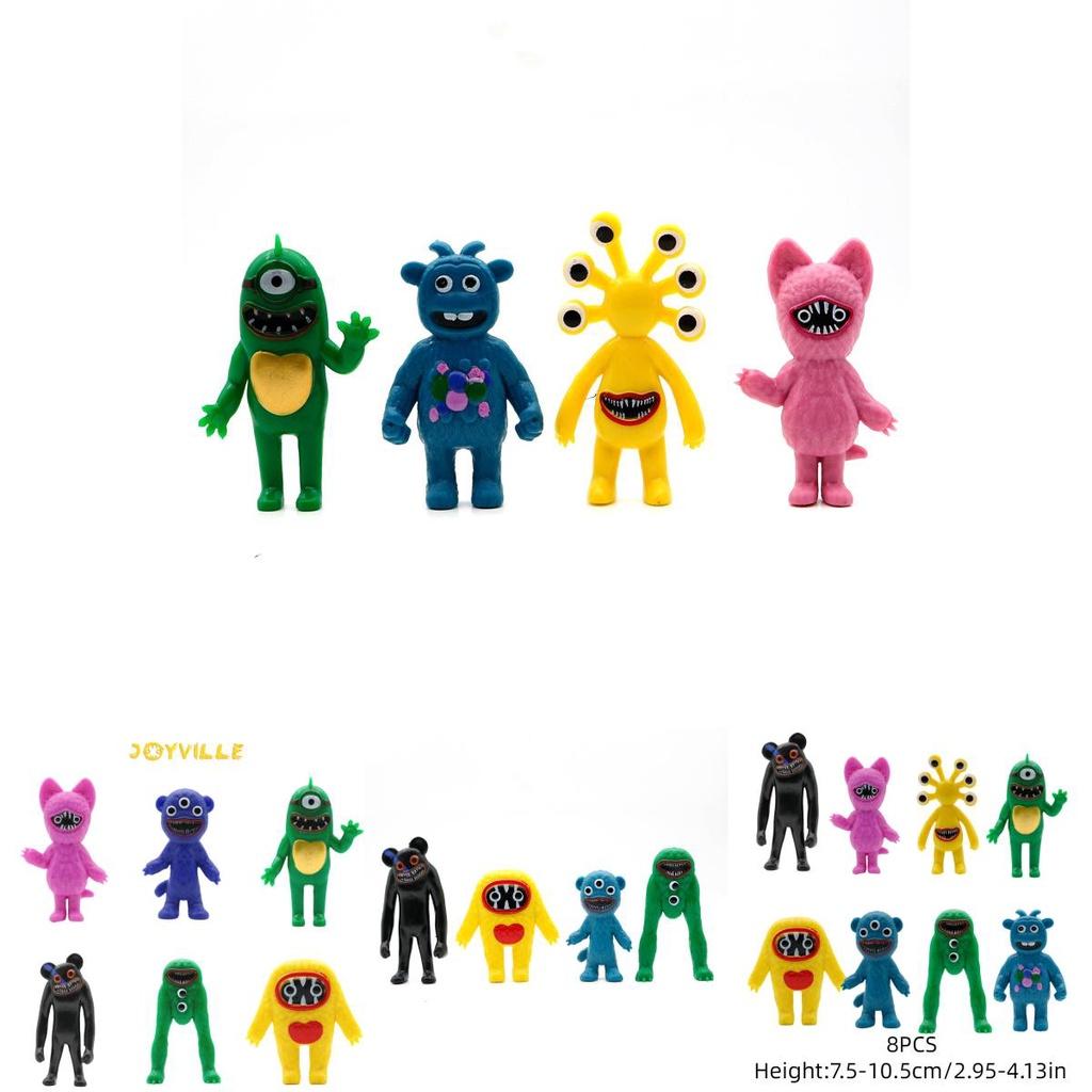 Фигурка из ПВХ Модель Улыбающийся Монстр Долина Радости Динозавр Ужас Игра Украшение для Торта