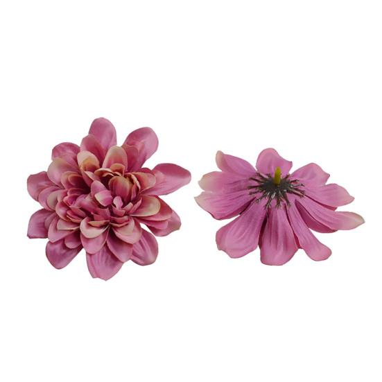 5 шт. искусственных шелковых цветов, сохраняющих свежесть, художественные, красочные, очаровательные, искусственные цветочные головки георгинов