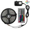 Гибкая светодиодная лента IP20/IP65 RGB, 60 светодиодов/м, SMD 3528 светодиодов, светодиодная лента постоянного тока, светодиодная лента с пультом дистанционного управления