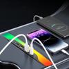 Для Tesla Model 3 Y USB-концентратор 4-портовый 27 Вт быстрое зарядное устройство умная док-станция адаптер шунтирующий разветвитель удлинитель автомобильные аксессуары