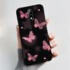 Силиконовый чехол для Nokia X5 X6 5.1 plus 6.1 plus Чехол для телефона Роскошная Мода Бабочки Цветы Мягкий Тонкий Черный Желе Чехол