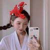 Performance Prop Wash Face Plush Crab Hair Hoop Female Headwear Cartoon Headdress Lobster Headband