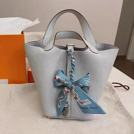 Женская сумка-ведро из натуральной кожи - Сумка-тоут из коровьей кожи ТОГО в стиле кэжуал