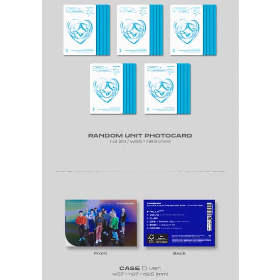 TREASURE 2-й МИНИ-АЛЬБОМ [ВТОРОЙ ШАГ : ГЛАВА ВТОРАЯ] АЛЬБОМ YG TAG (СЛУЧАЙНАЯ вер.)