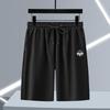 Men's Plus Size Casual Hooded Zip-Up Summer Set: Trendy Loose Short Sleeve Outfit