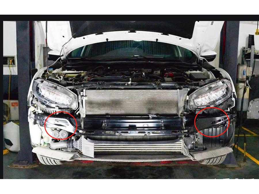 Модели Civic RS (16-21) Широкий обвес для трека: Передний спойлер-губа, задний спойлер, задний диффузор, боковые юбки, спойлер на крышу для FC450.