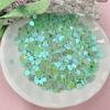 Hanmade Hollow Out Cute PVC Sequins Fashion 1000Pcs Resin Sequins Little Feet with 3.3*3.2mm DIY Acrylic Decorative Sequins