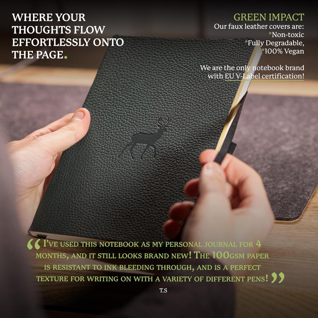 Блокнот А5 в линейку Мягкая обложка из ПУ кожи Идеально подходит для и бизнеса с эластичной петлей для ручки и закладкой Дингбаты - - - Работа, Путешествия, - Карман, Застежка,