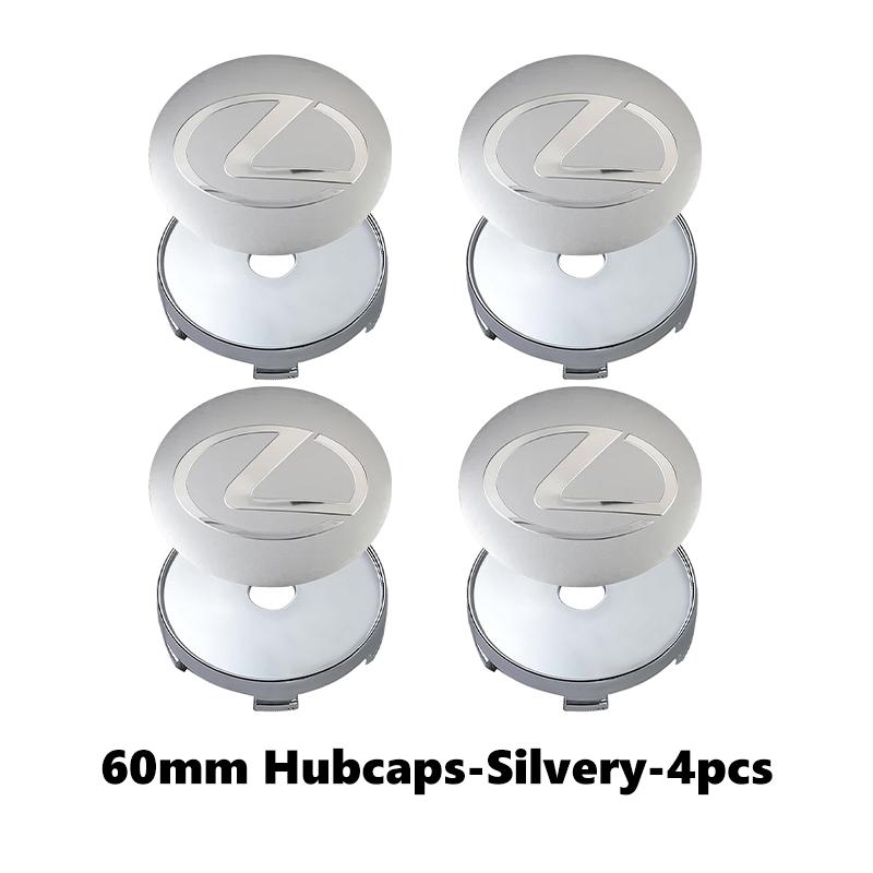 GEFF2 4pcs Car Badge Wheel Center Hub Cap Cover Accessories Auto Styling For Lexus CT ES GS NX IS250 RX350 IS200 LX570 UX250h CT200h