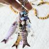 Phone Lanyard Handmade Fish Keychains High-precision Fish Bait Lanyard  Jewelry Gift