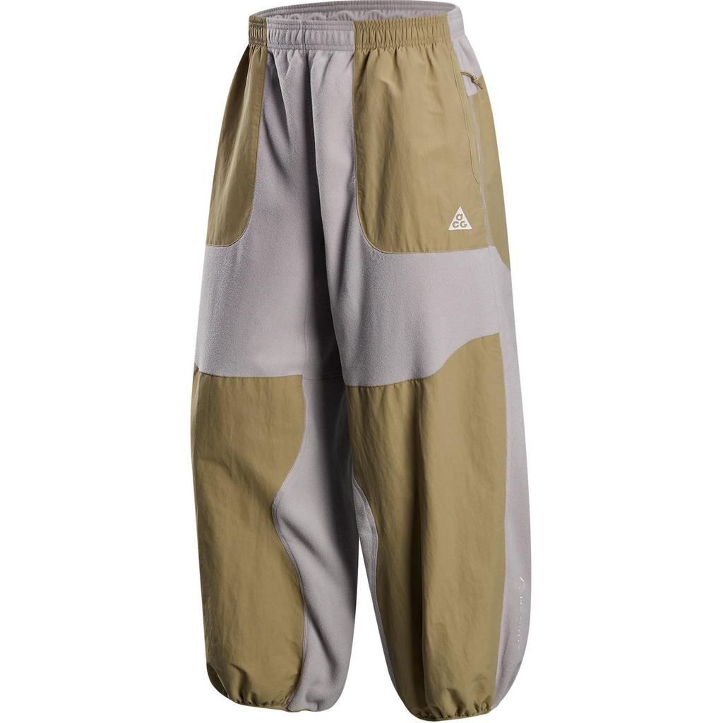 Nike ACG Wolf Tree Бренд outdoor Логотип Флисовая подкладка Мягкие и удобные Модные Ретро Спортивные Цветные блоки Повседневные брюки HJ2865-009