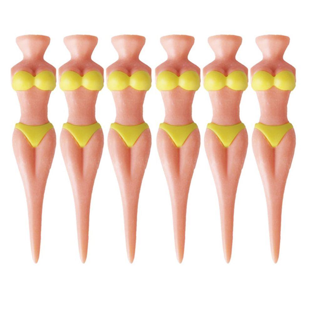 Women Bikini Ball Holder Lady Model Outdoor Golf Tees Golf Training Golf  Accessories Clubs Tee