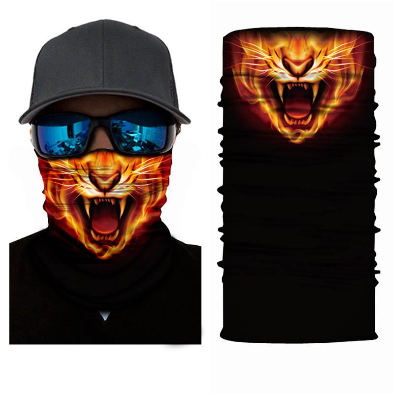 Горячая Распродажа Черепа Лица Шея Трубка Мужская Бандана Сменная Маска Для Лица Снуд 1 ШТ. Женский Волшебный Многофункциональный Открытый Унисекс Теплый Популярный Шарф