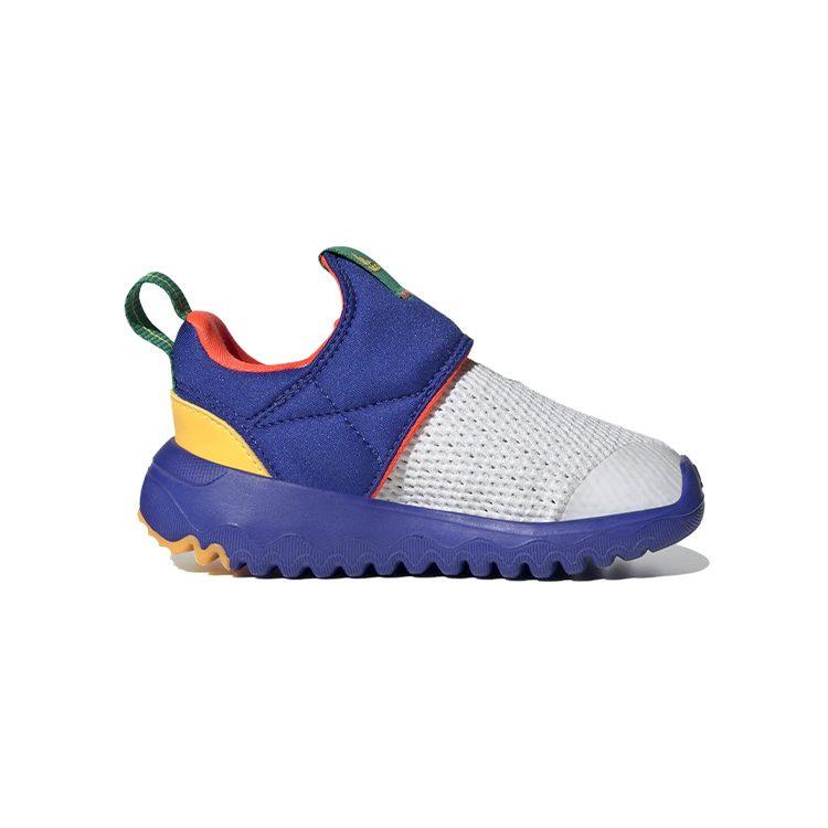 adidas Suru365 Слипоны Низкие Повседневная Обувь Синий Оранжевый Младенцы и Малыши HP7739