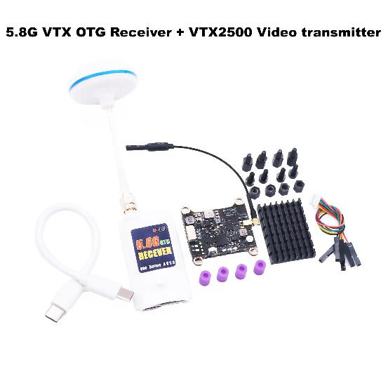 B-CUBE 5.8G VTX 800 1000 1600 2500mW 48CH Input Voltage Video Transmitter Power 25 1000mW For Long Range RC Airplane FPV Drone