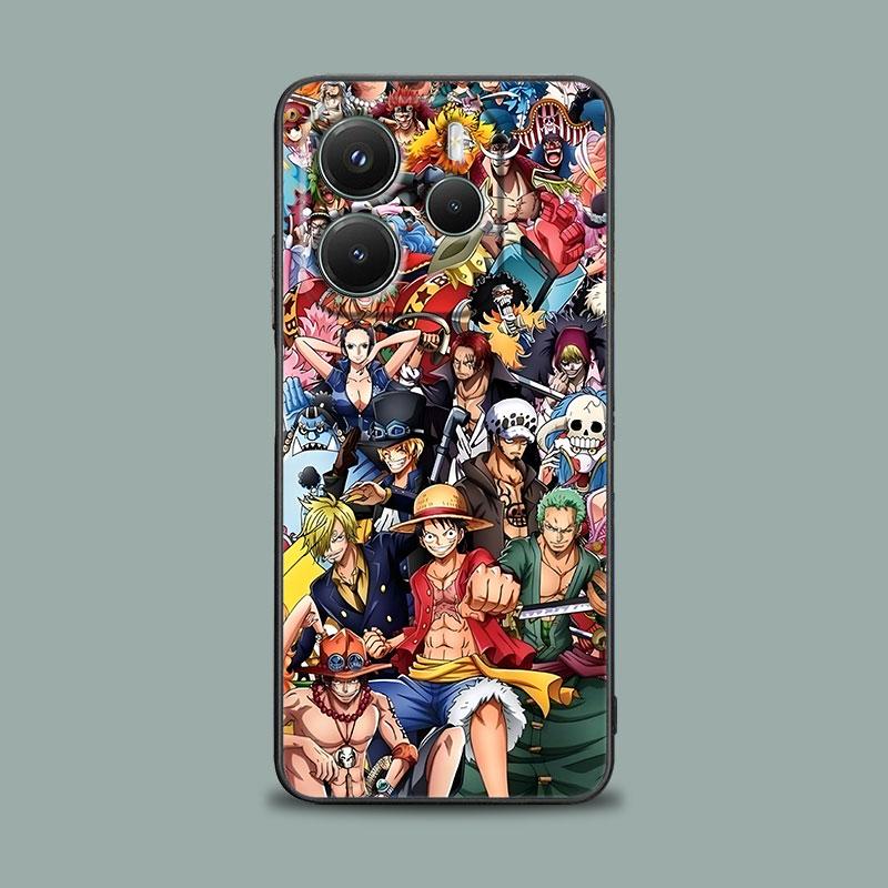Soft Case For Xiaomi Redmi Note 15 14 13 12 11 10 Pro Plus For Redmi 15C 15 14C 13C 12C Phone Cases Cover Japan Anime Onepieces