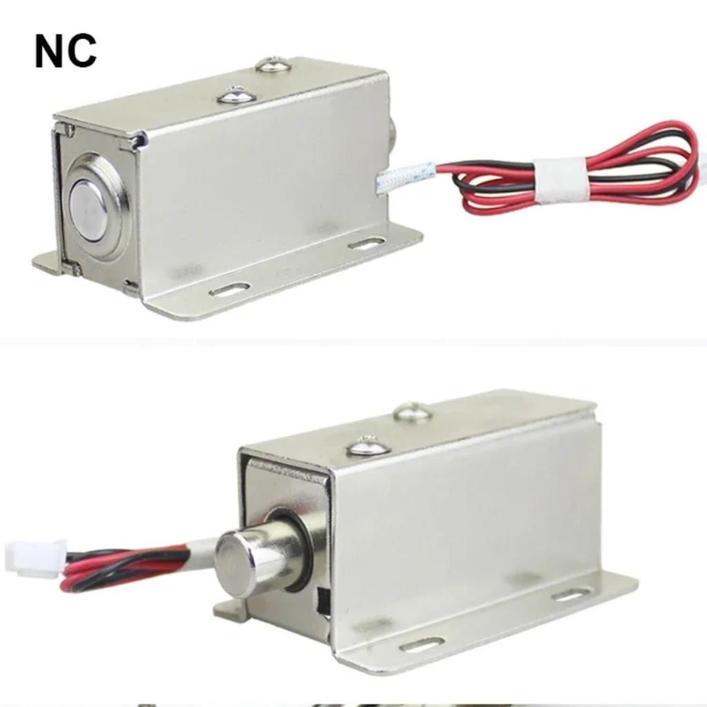 12 В или 24 В постоянного тока Мини Электрический Металлический Маленький Болт Замок Магнитный Для Ящика Шкафа Шкафчика