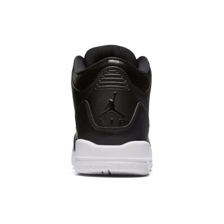Air Jordan 3 Retro BG 'Cyber Monday' (унисекс) Черные / Черно-белые детские баскетбольные кроссовки 398614 020