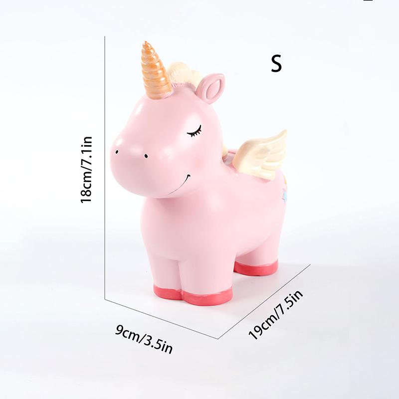 Piggy Bank Money Boxes Storage Home Decor Saving Children Creative Household Decoration Cute New Figure Gift Craft Ornaments