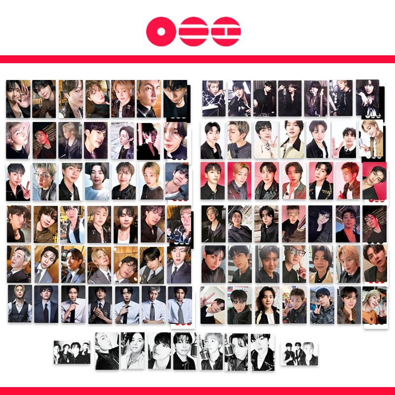 Набор фотокарточек в костюмах BTS из 7 штук, Премиум-карточки Lomo Bangtan Boys, Коллекционные фотокарточки для фанатов K-pop ARMY