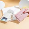Мини-кошельки Hasp Solid Multi-Card Holder Женский простой кожаный женский кошелек для монет Короткие кошельки Тонкий маленький кошелек с застежкой-молнией Hasp