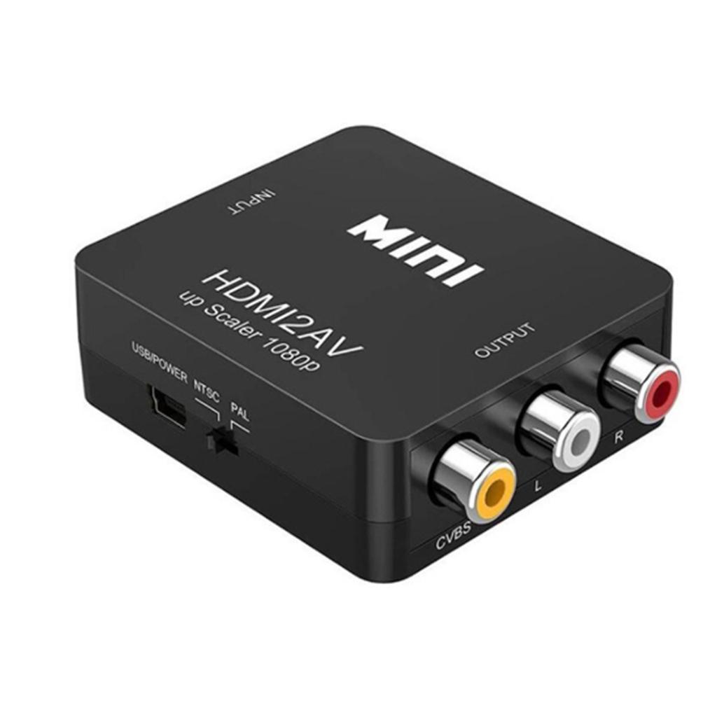 Mini AV To HD Multimedia Interface Converter Micro HD To AV Adapter HD Video Converter Box Plug and