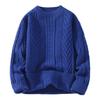 Hot Sale, Direct Supply, Autumn and Winter New Casual Crew Neck Sweater Bottom Knitted Sweater Large Size Loose Sweater
