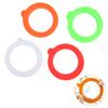 5Pcs Silicone Jar Gaskets Food Storege Jars Replacement Airtight Leak-Proof
