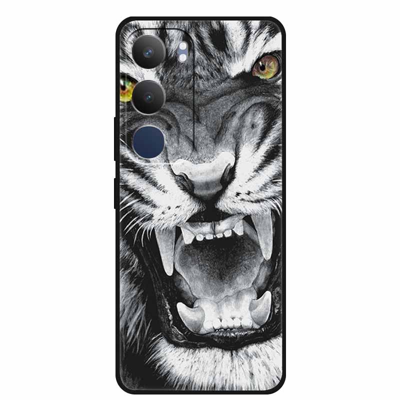 For Vivo Y29 5G Case Cool Game Console Painted Soft Silicone Back Cover for Vivo Y 29 5G TPU Protective Bumper Coque Vivo Y29 5G