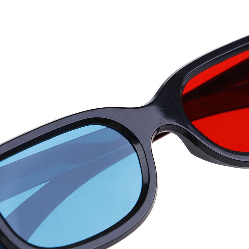 Universal Red Blue 3D Glasses For Dimensional Anaglyph Movie Game