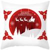 Чехол на рождественскую подушку для дивана, спальни, новогоднего домашнего декора, веселого праздничного подарка, 45x45 см