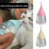 Бутылочка для кормления щенков с защитой от удушья, бутылочки для молока для щенков, профессиональная прозрачная шкала, соска для кормления