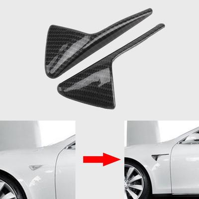 2017-21 Tesla Model 3/Y Наклейка на крыло и крышка боковой камеры