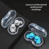 Soundproof Silicone Earplugs for Kids & Adults: Ideal for Sleeping, Diving, Swimming, Bathing, with Nose Clips & Spiral Cochlear Design.