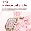 2025 New Fashion Smart 1.75" HD Display Watch Women AMOLED Curved Screen IP68 Waterproof Health Call Smartwatch Apple Watch Ladies for Lady Gift