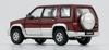 BM CREATIONS 1/64 Scale Isuzu Bighorn 1998-2002 Dark Red RHD Finished Product