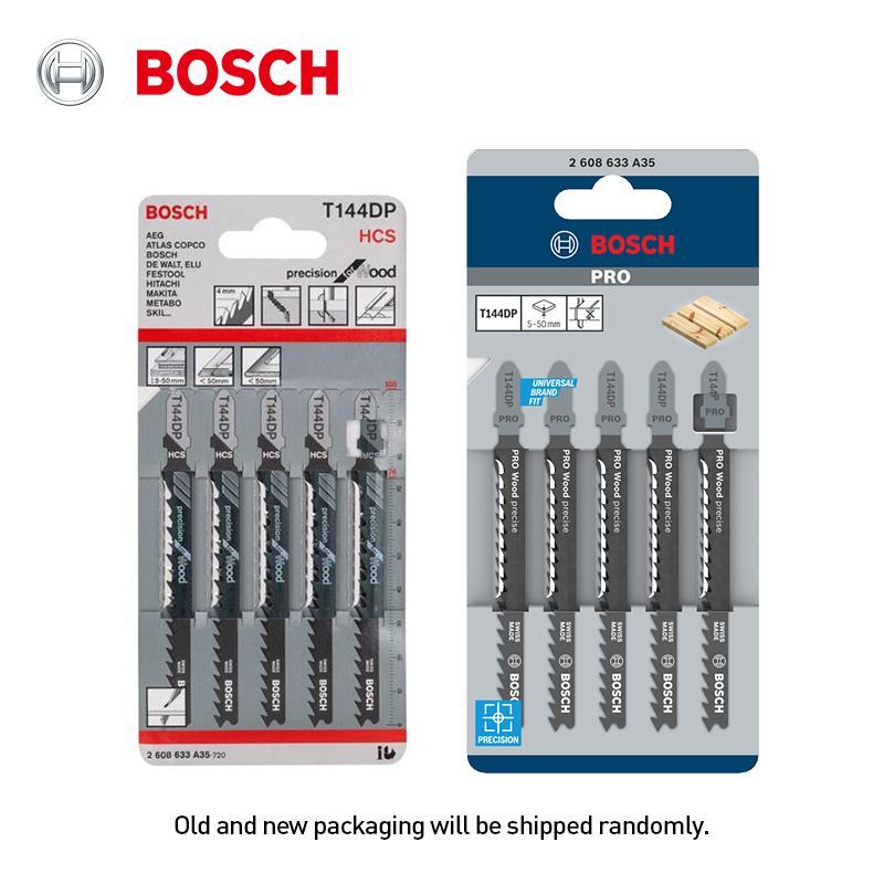 Bosch Профессиональное прецизионное полотно для лобзика по дереву T144DP 100мм