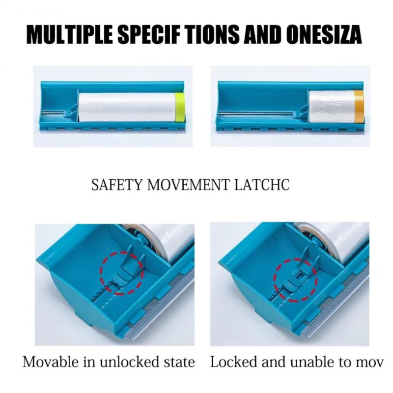 Диспенсер Маскирующая бумага Гипсокартон Мастер Портативная бытовая техника Инструмент для резки пленки Нож для резки защитной пленки Маляры