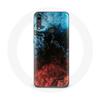 Case for Huawei P30 Lite Abstract Texture Background Red Black Blue