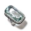 Aqua Apatite Gemstone 925 Sterling Silver Gift Jewelry Ring Size 7