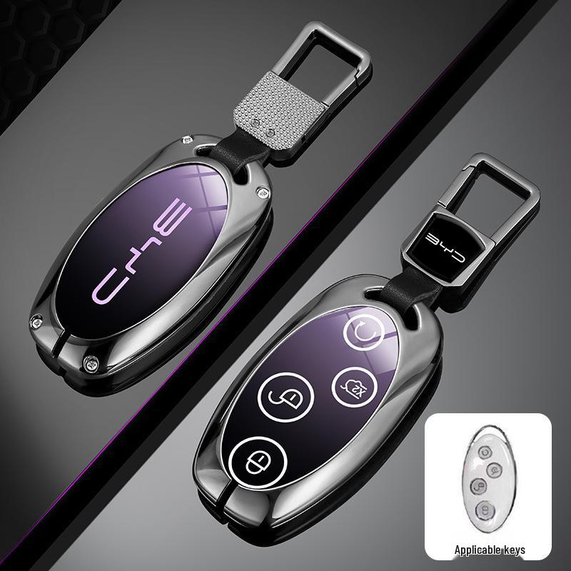 BYD Dolphin 22-24 Key Case: Compatible with Han, Song Plus, Tang DMI, Qin Pro, Yuan E2
