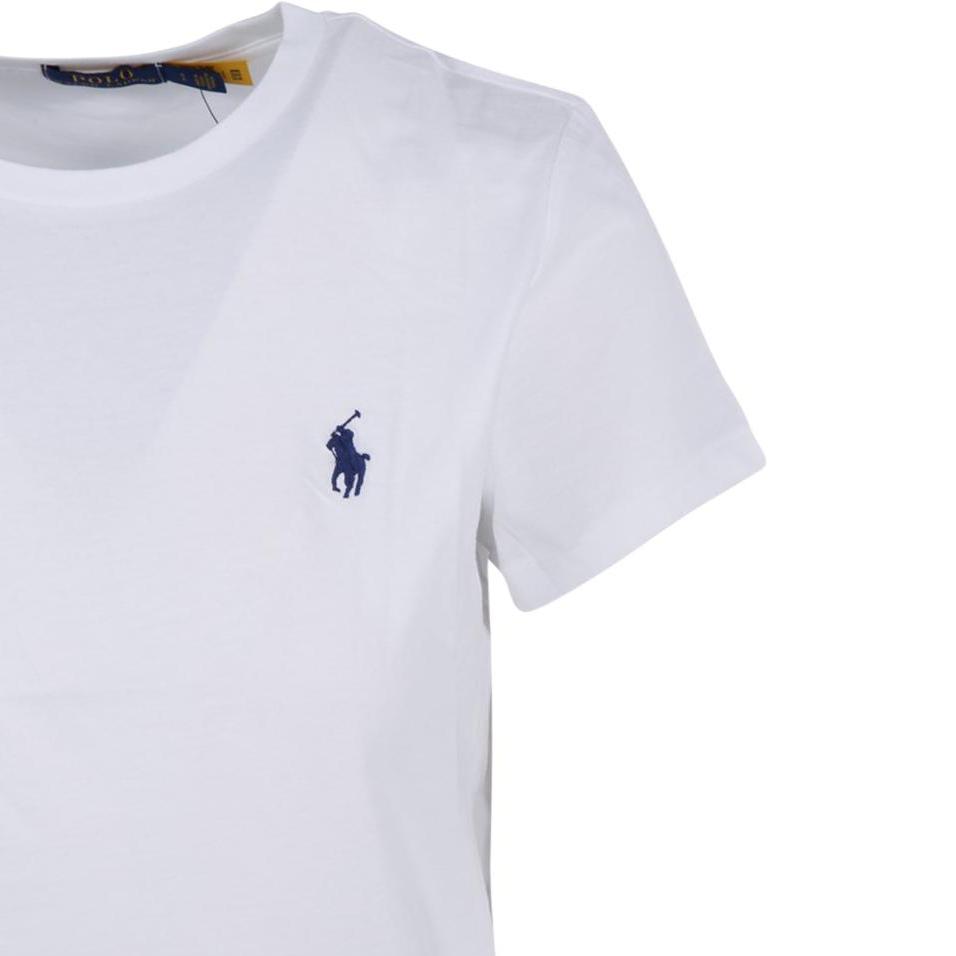 Женская футболка Polo Ralph Lauren Classic с коротким рукавом и вышивкой пони 211B14605-032