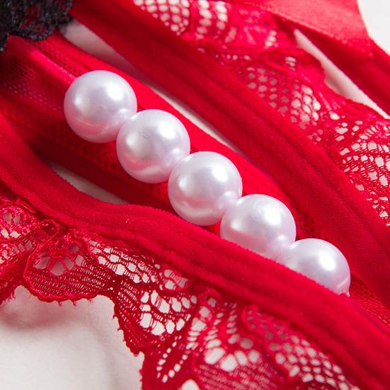 Beautiful Mesh Thong Visible Matching Color Skin-friendly