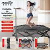 Hexagonal Foldable Trampoline Home Fitness Adult Children Indoor Jumping Bed Adult Children Sports Family Bounce Bed