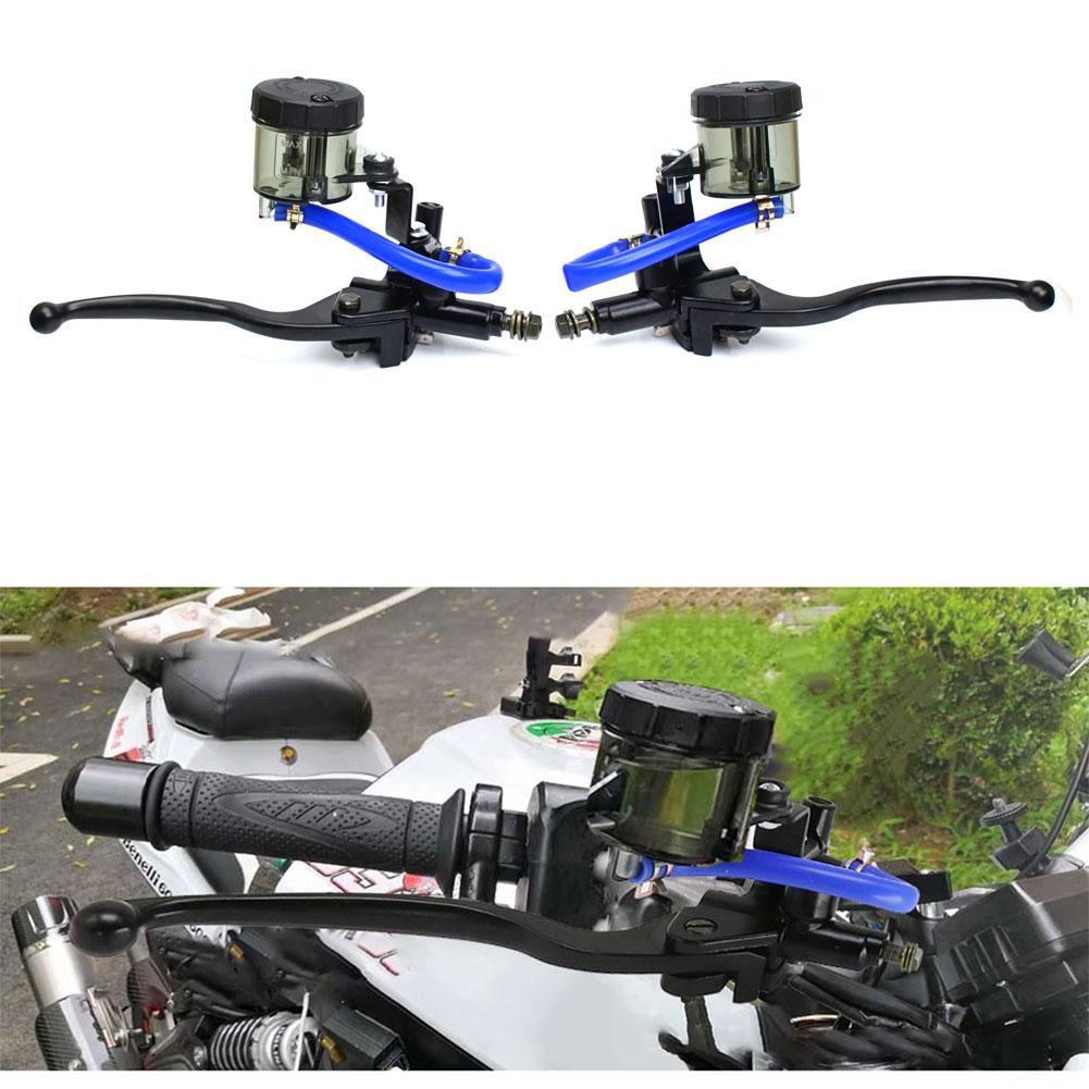 Universal 22mm 7/8 Motorcycle Hydraulic Brake Master Cylinder Clutch Reservoir Levers Motocross for Honda Yamaha Suzuki Kawasaki