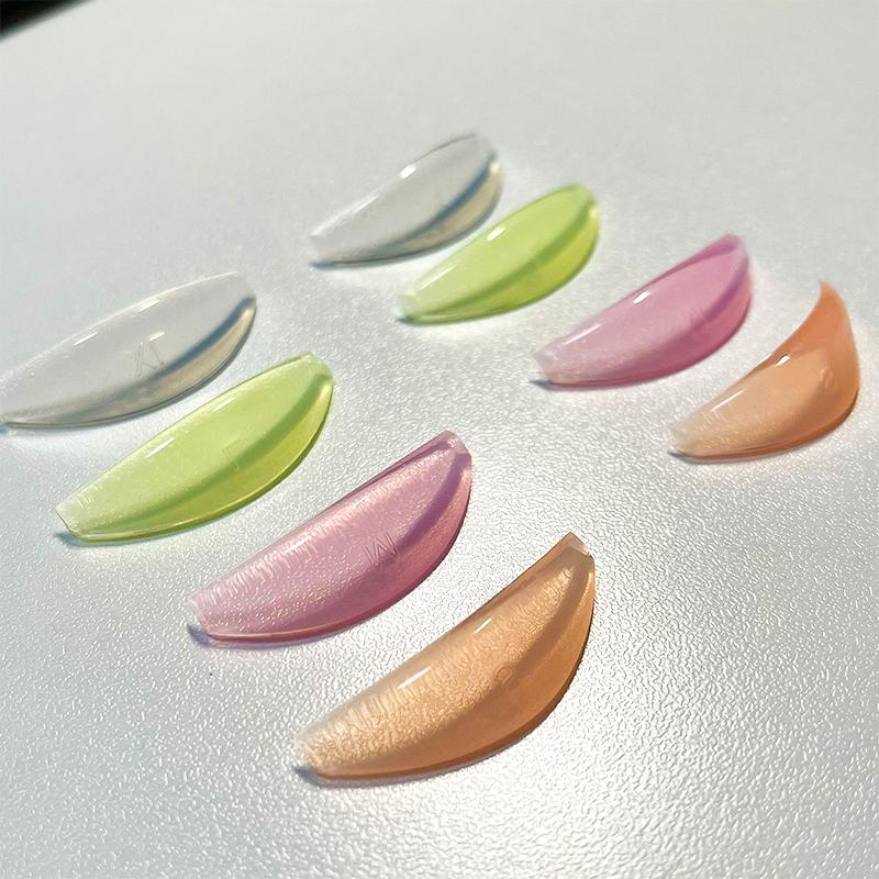 4 пары силиконовых подушечек для завивки ресниц, стержни для подъема ресниц, L-деформированные щипцы для завивки ресниц, аксессуары, аппликатор, инструменты для макияжа