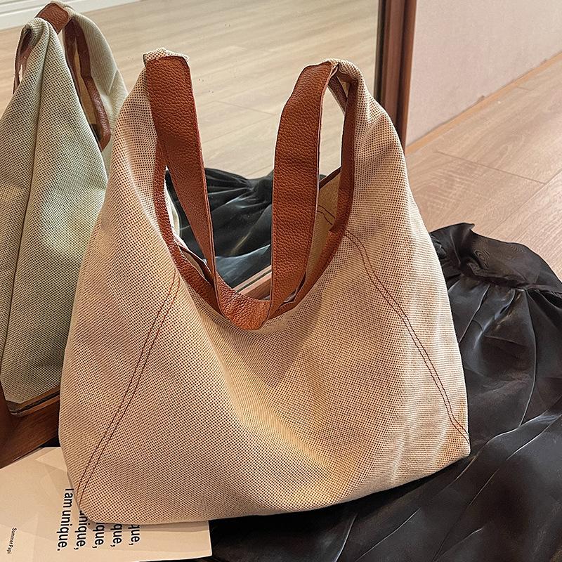 Большая вместительная холщовая сумка для женщин, новая модная сумка на одно плечо, повседневная школьная сумка для игрушек в дорогу