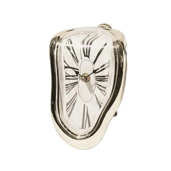 Сюрреалистические плавящиеся часы, бесшумные плавящиеся настенные часы в стиле Сальвадора Дали, настенные часы для декоративной полки домашнего офиса, стола, подарка