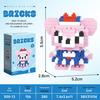 Micro Particle Cartoon Figure Building Blocks for Kids - Assembly Toys & Hanging Ornaments